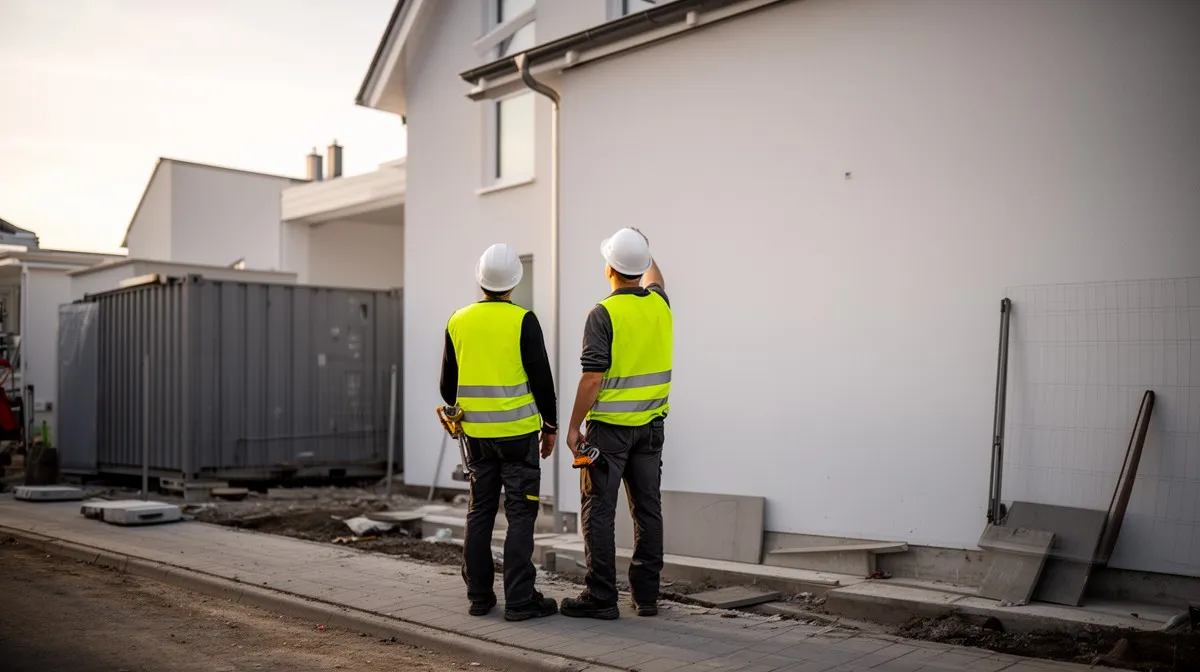 Arbeitsbühne im Einsatz