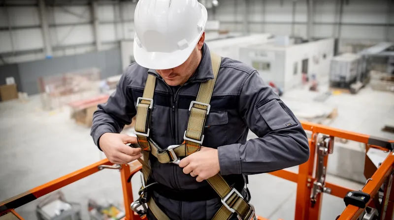 Arbeitsbühne im Einsatz